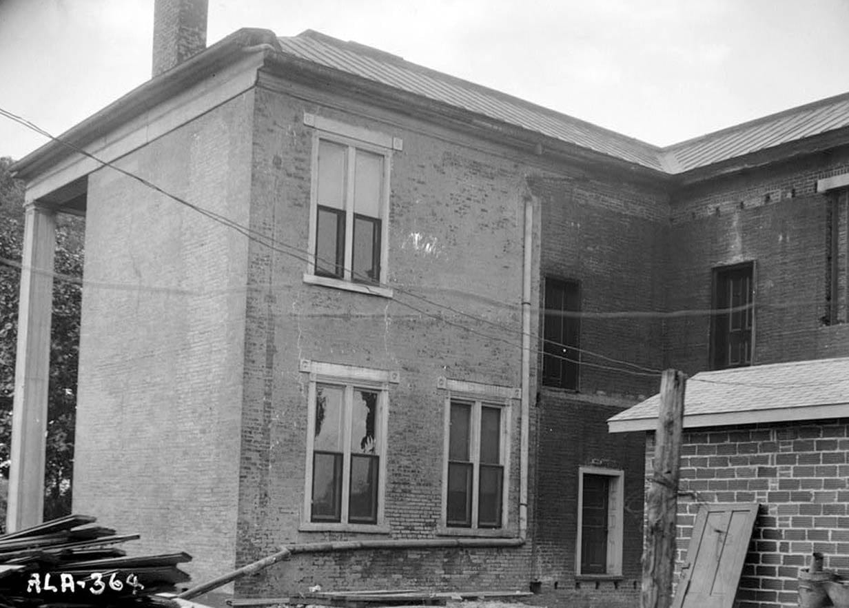 Historic Photo : Rhea-Burleson-McEntire House, 120 Sycamore Street, Decatur, Morgan County, AL 1 Photograph