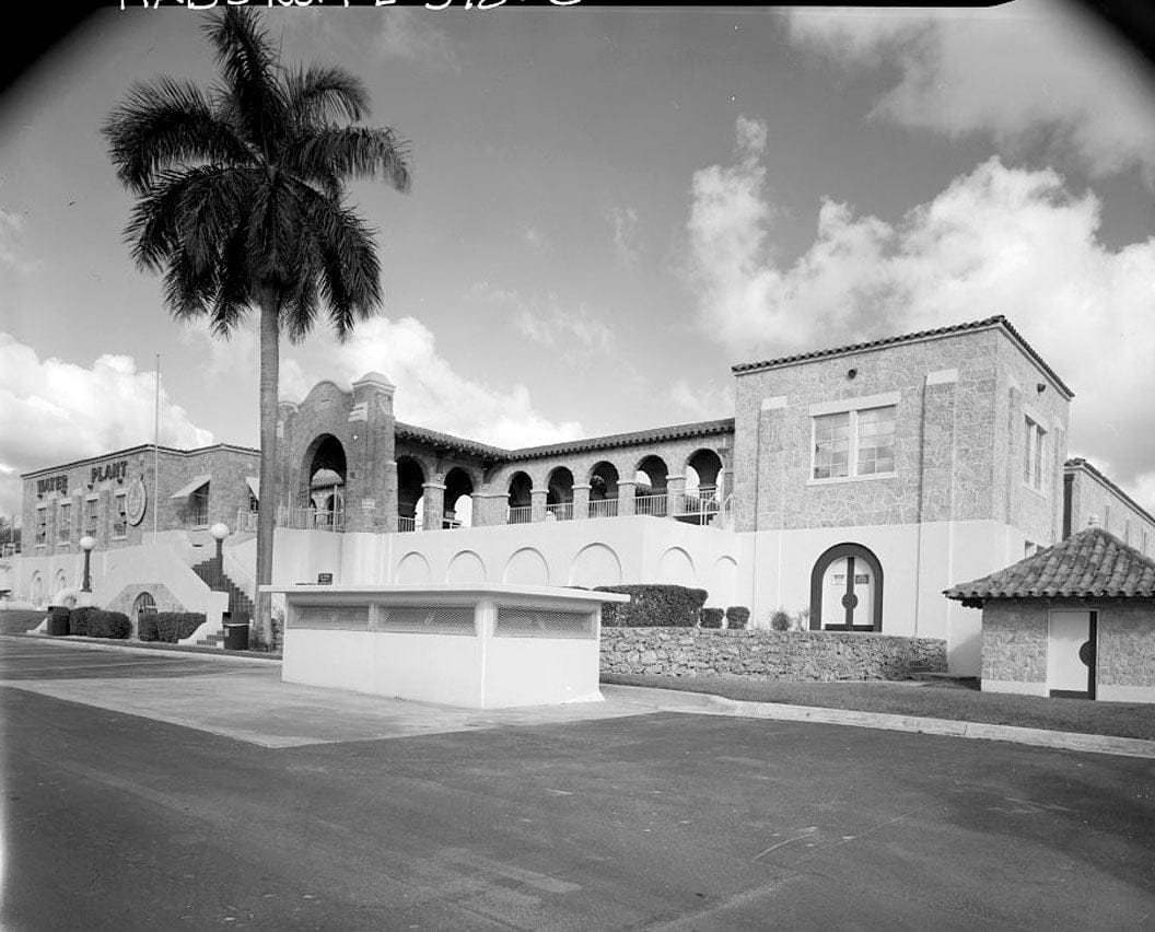 Historic Photo : Miami Municipal Water Softening Plant, 700 West Second Avenue, Hialeah, Miami-Dade County, FL 3 Photograph