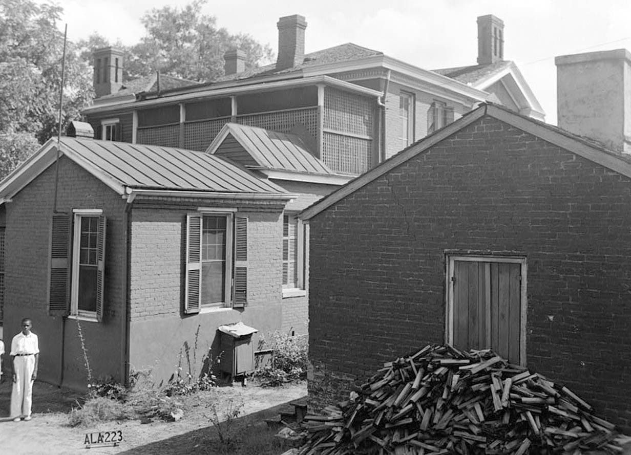 Historic Photo : Martin-Randolph-Marlowe House, 816 Twenty-second Avenue, Tuscaloosa, Tuscaloosa County, AL 3 Photograph