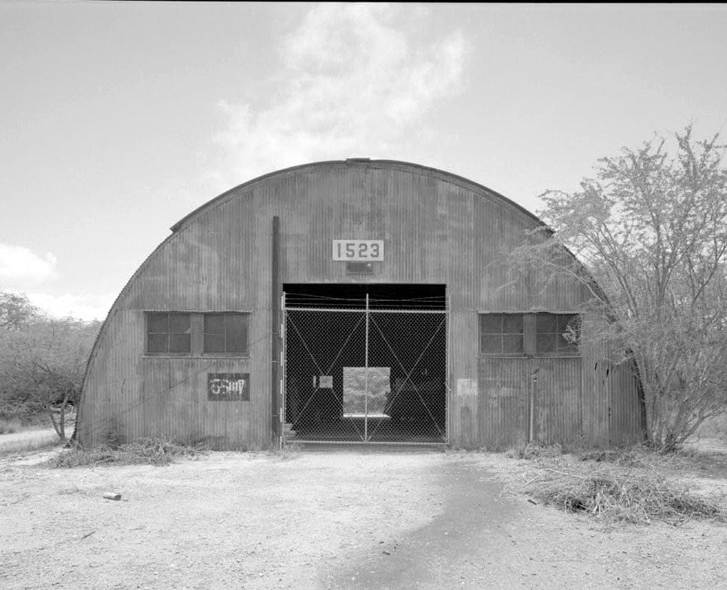 Naval Air Station Barbers Point, Quonset Hut Type 1 - 40' x 100', Between John F. Kennedy & Harrison Streets, south of Bismarck Sea Road, Ewa, Honolulu County, HI 2