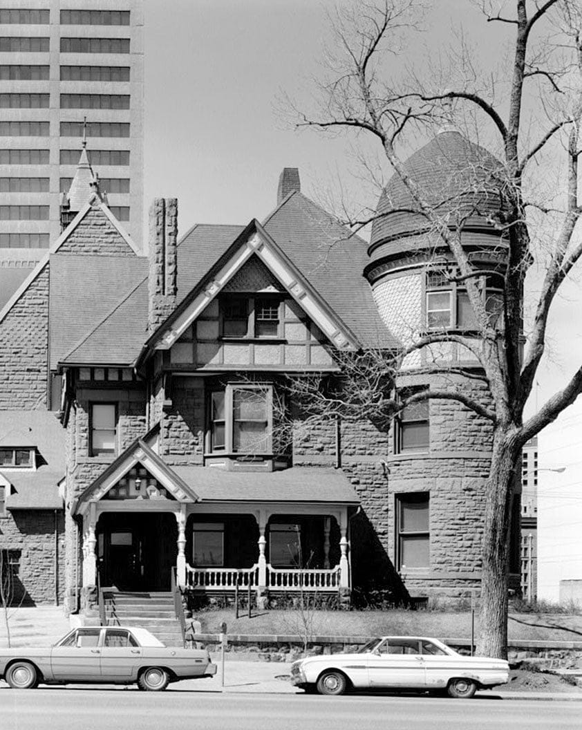 Historic Photo : George Schleier Mansion, 1665 Grant Street, Denver, Denver County, CO 12 Photograph