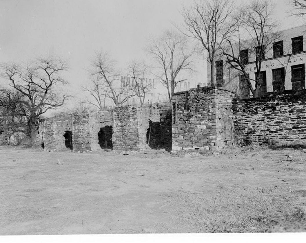 Historic Photo : Godey Lime Kilns (Ruins), Junction of Rock Creek & Potomac Parkway, Washington, District of Columbia, DC 2 Photograph
