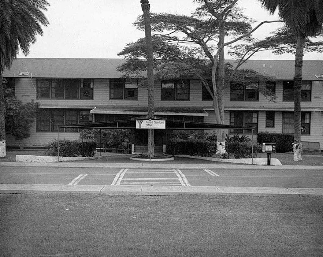 Historic Photo : U.S. Naval Base, Pearl Harbor, Bachelor Officer's Quarters, Ford Island, Pearl City, Honolulu County, HI 1 Photograph
