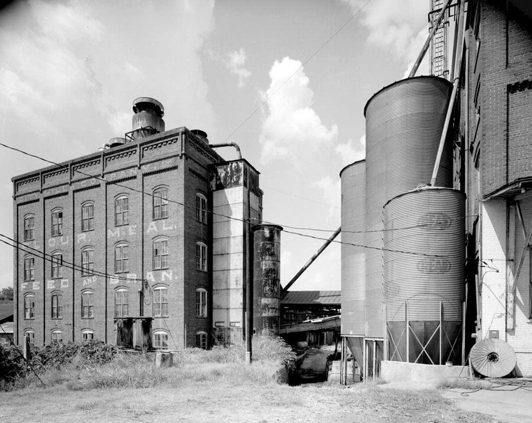 Historic Photo : City Mills Company, Eighteenth Street & First Avenue, Columbus, Muscogee County, GA 2 Photograph