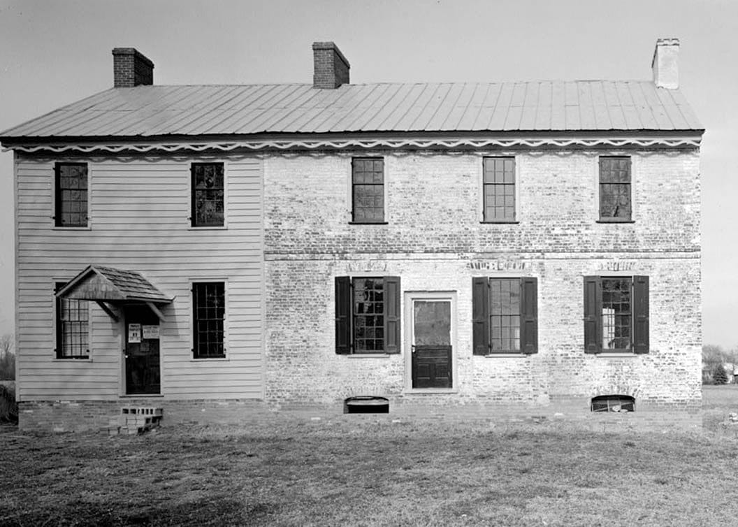 Historic Photo : Matthew Lowber House, North Main Street, Magnolia, Kent County, DE 6 Photograph