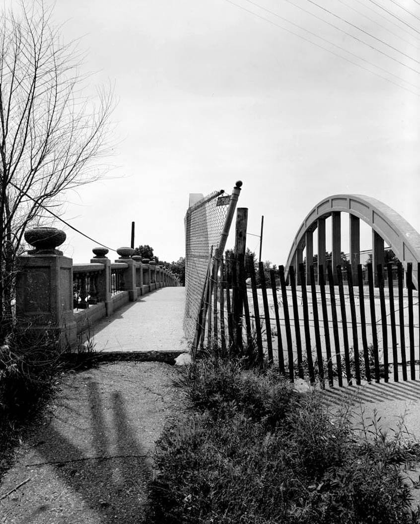 Historic Photo : Marsh Rainbow Arch Bridge, West Eighth Street North, Newton, Jasper County, IA 34 Photograph