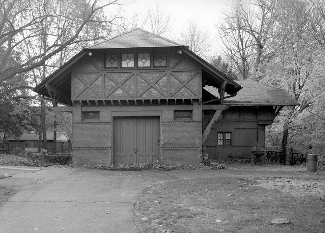 Historic Photo : Mark Twain House, Carriage House, 351 Farmington Avenue, Hartford, Hartford County, CT 5 Photograph