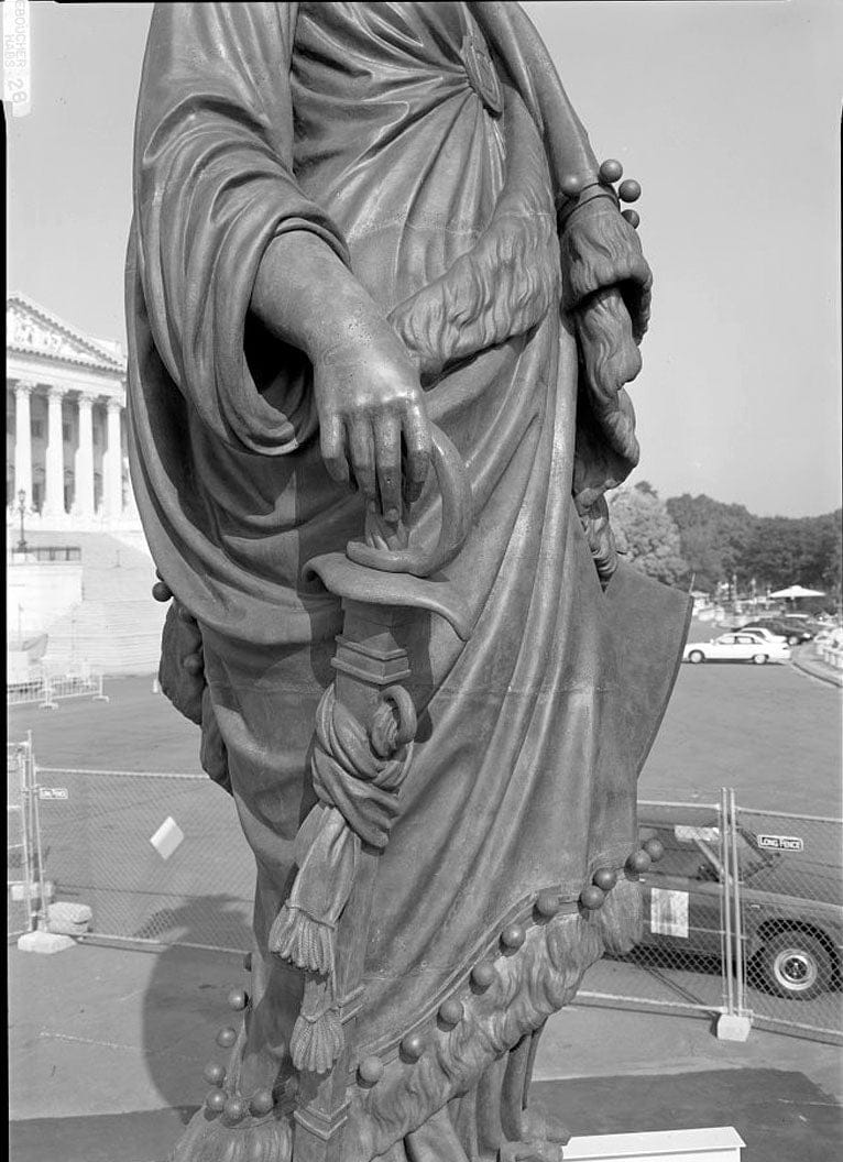 Historic Photo : U.S. Capitol, Statue of Freedom, Intersection of North, South, & East Capitol Streets & Capitol Mall, Washington, District of Columbia, DC 5 Photograph