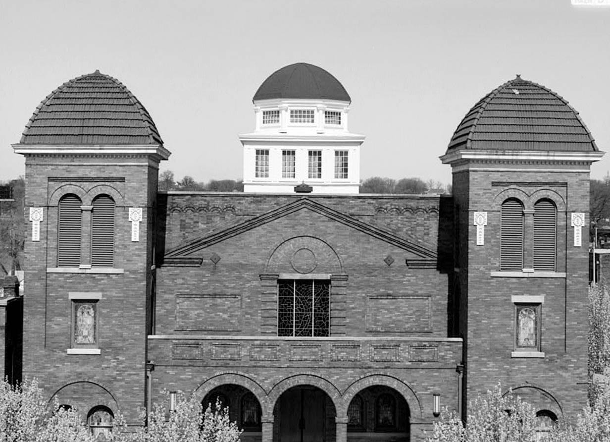 Historic Photo : Sixteenth Street Baptist Church, 1530 Sixth Avenue North, Birmingham, Jefferson County, AL 7 Photograph