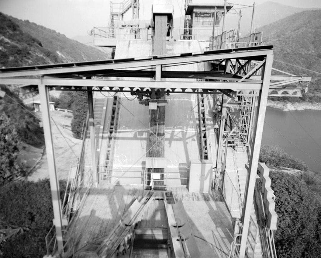 Historic Photo : Variable Angle Launcher Complex, Variable Angle Launcher, CA State Highway 39 at Morris Reservior, Azusa, Los Angeles County, CA 2 Photograph
