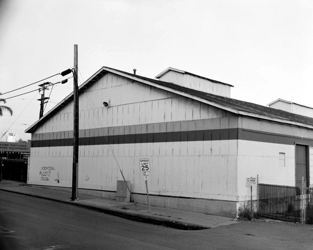 Historic Photo : Savage Tire Factory, Warehouse, 2201-2299 Main Street, San Diego, San Diego County, CA 2 Photograph