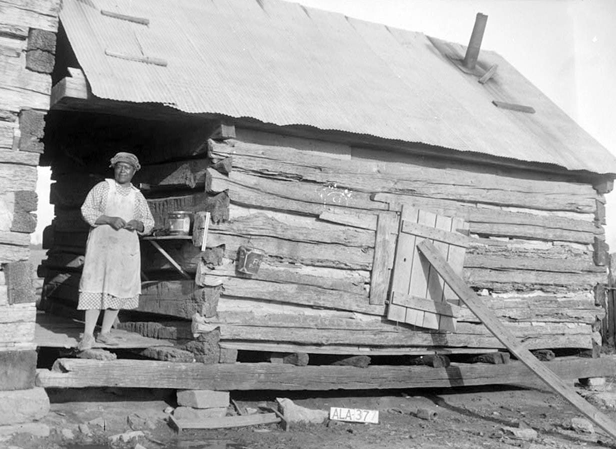 Historic Photo : Taylor-Cunningham House (first), Bellevue Road, Rogersville, Lauderdale County, AL 2 Photograph