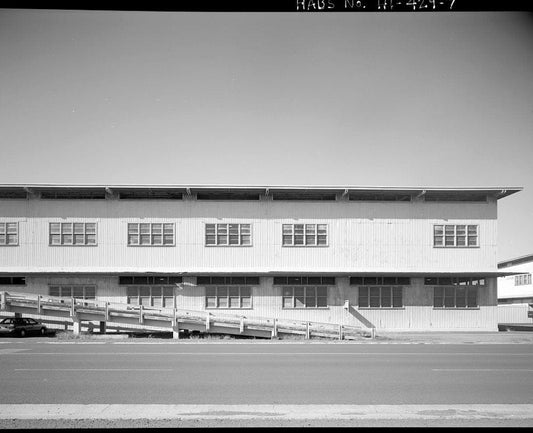 U.S. Naval Base, Pearl Harbor, Two-Story Storehouses with Ramps, Port Royal Street between Central and South Avenues, Pearl City, Honolulu County, HI 3