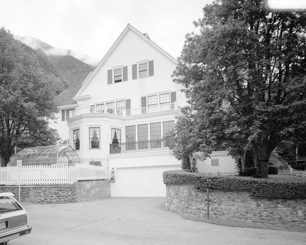 Historic Photo : Alaska's Governor's Mansion, 716 Calhoun Avenue, Juneau, Juneau Borough, AK 1 Photograph