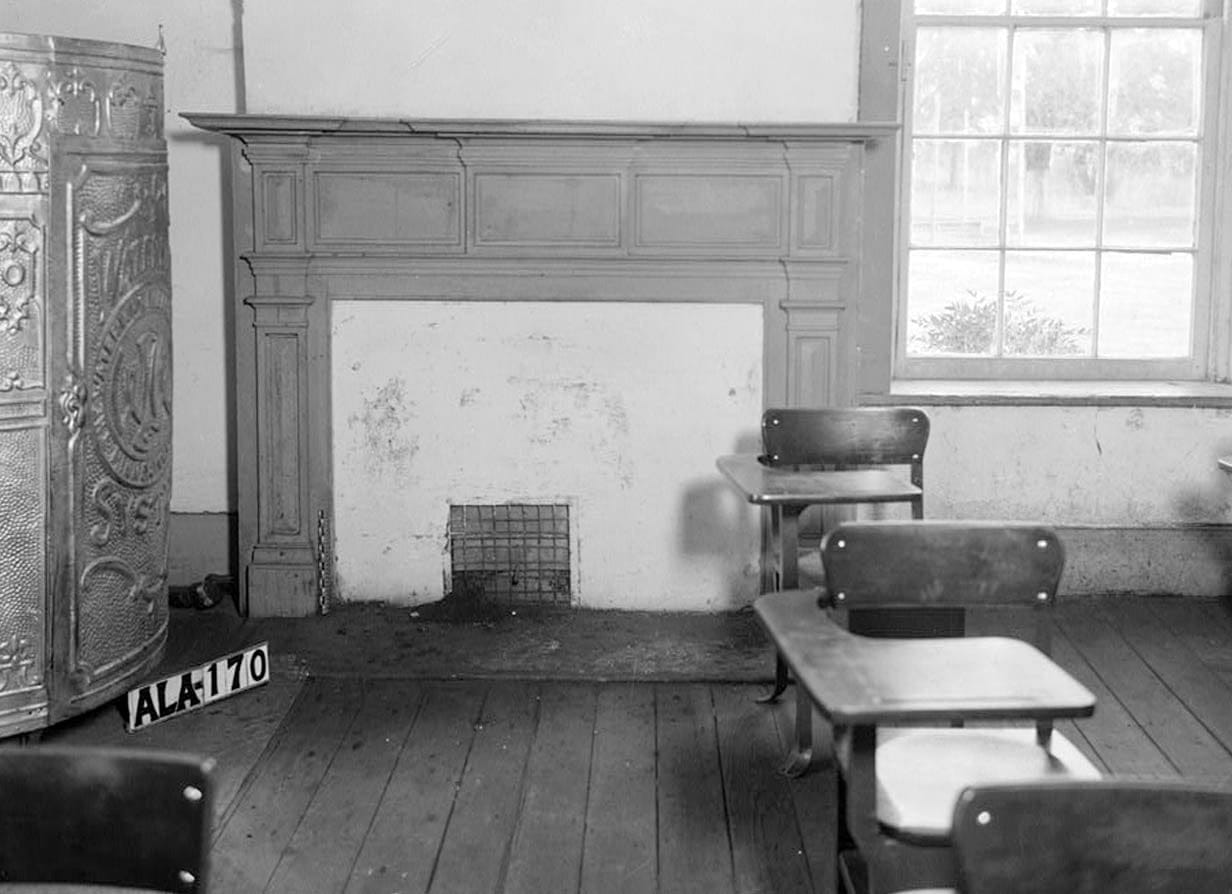 Historic Photo : Old Female Academy, Broad Street (State Route 28), Camden, Wilcox County, AL 5 Photograph
