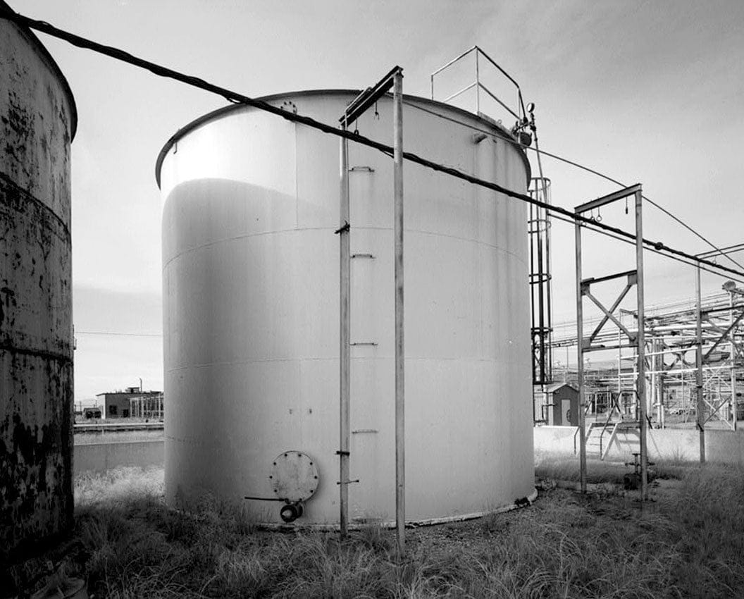 Historic Photo : Rocky Mountain Arsenal, Storage Tank, December Seventh Avenue & D Street, Commerce City, Adams County, CO 4 Photograph