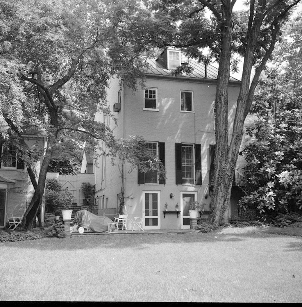 Historic Photo : Teresa Fenwick House, 3512 P Street, Northwest, Washington, District of Columbia, DC 3 Photograph