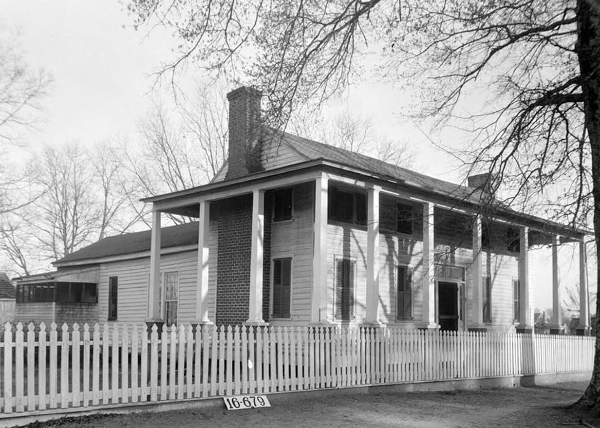 Historic Photo : Howard House, State Highway 97 (County Road 29), Lowndesboro, Lowndes County, AL 1 Photograph