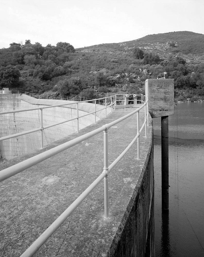Historic Photo : Salinas Dam, Salinas River near Pozo Road, Santa Margarita, San Luis Obispo County, CA 6 Photograph