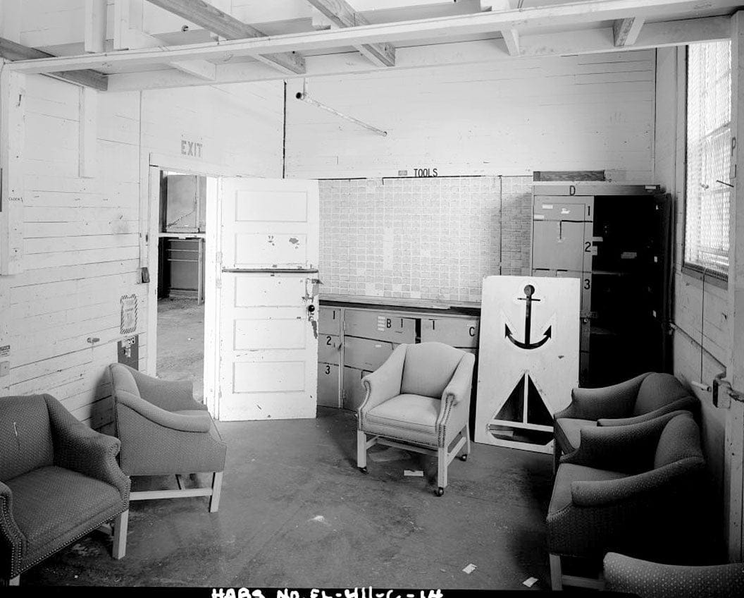 Historic Photo : Eglin Air Force Base, Motor Repair Shop, Northwest of Flager Road, Chisk Lane & southern edge of Weekly Bayou, Valparaiso, Okaloosa County, FL 3 Photograph