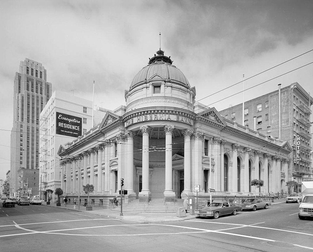 Historic Photo : Hibernia Bank, 1 Jones Street, San Francisco, San Francisco County, CA 2 Photograph