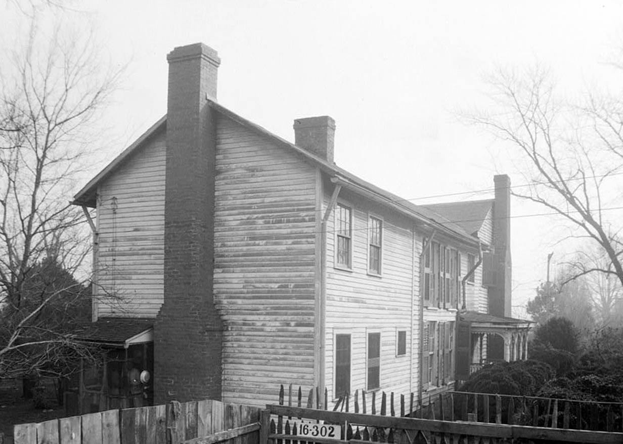Historic Photo : Henry Zeitler House, High Street, Mooresville, Limestone County, AL 1 Photograph