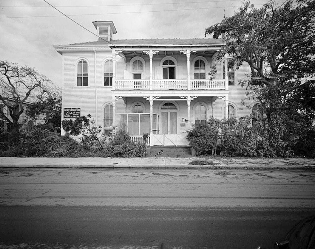 Historic Photo : Eduardo H. Gato House, 1209 Virginia Street, Key West, Monroe County, FL 1 Photograph