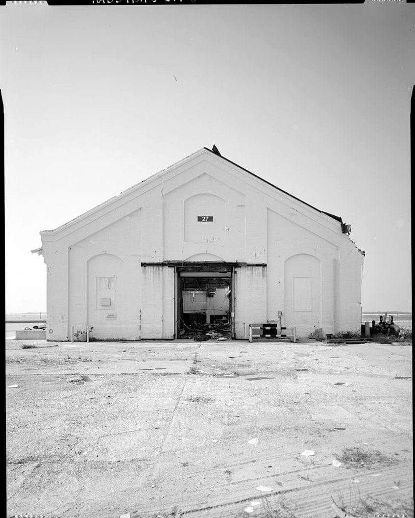 Historic Photo : U.S. Naval Air Station, Coal Shed, 499 South Avenue, Pensacola, Escambia County, FL 6 Photograph