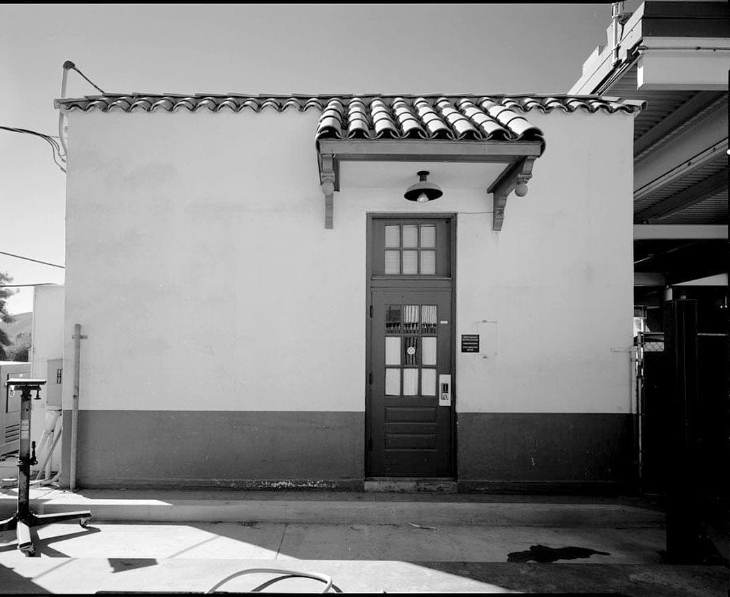 Historic Photo : U.S. Inspection Station, Main Building, California State Highway 188, Tecate Road, Tecate, San Diego County, CA 5 Photograph