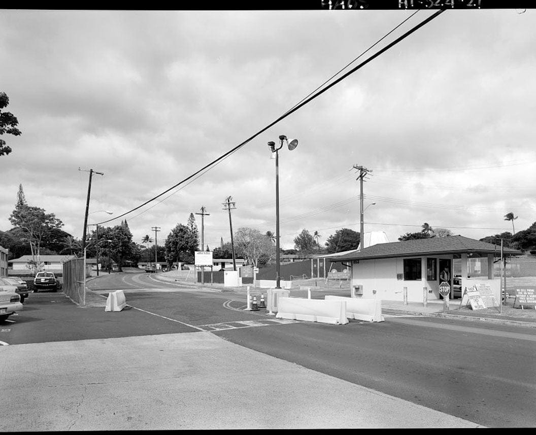 Camp H.M. Smith and Navy Public Works Center Manana Title VII (Capehart) Housing, Intersection of Acacia Road and Brich Circle, Pearl City, Honolulu County, HI 3