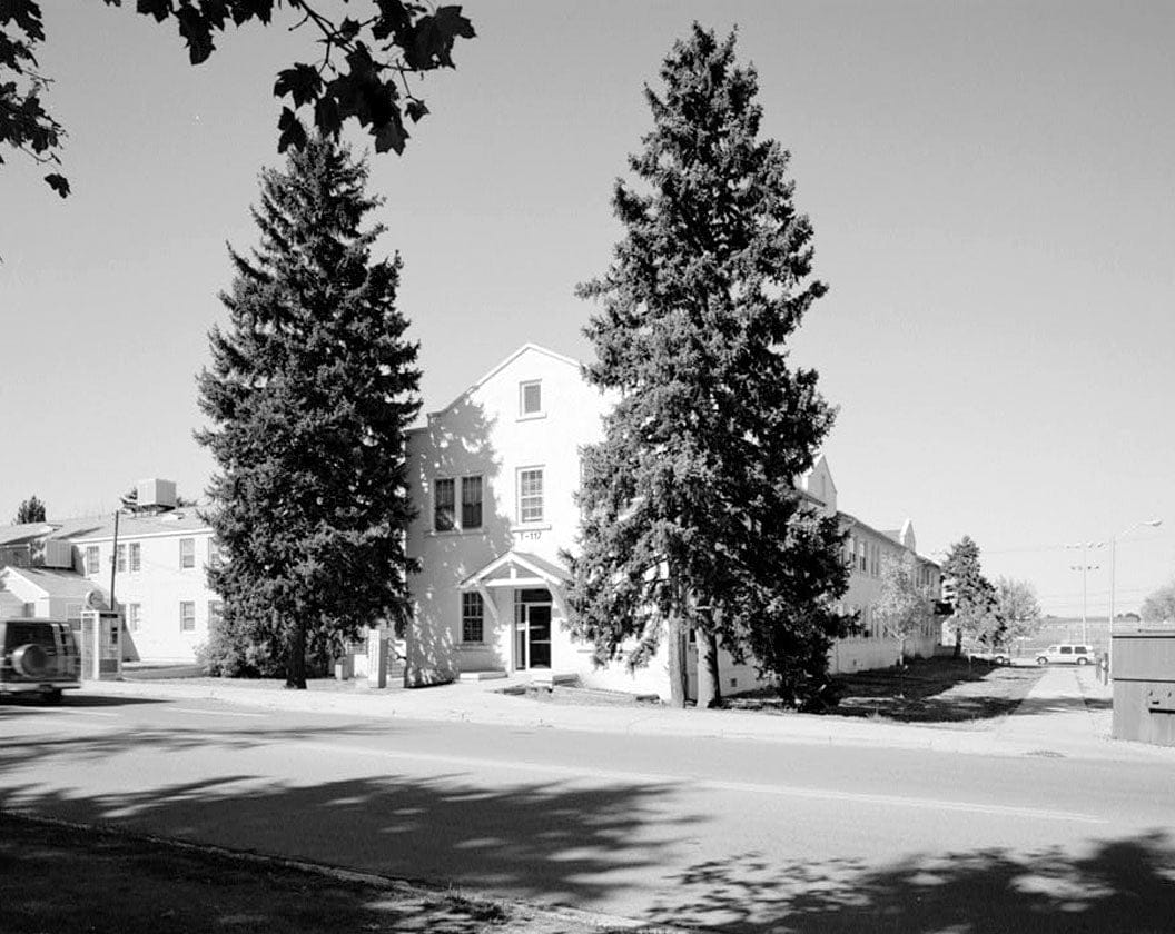 Historic Photo : Fitzsimons General Hospital, Guest House, Northeast Corner of West Harlow Avenue & North Hickey Street, Aurora, Adams County, CO 1 Photograph