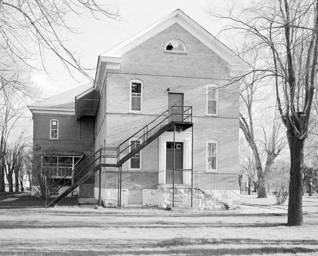 Historic Photo : Southern Ute Boarding School, Boy's Dormitory, Ouray & Capote Drives, Ignacio, La Plata County, CO 6 Photograph