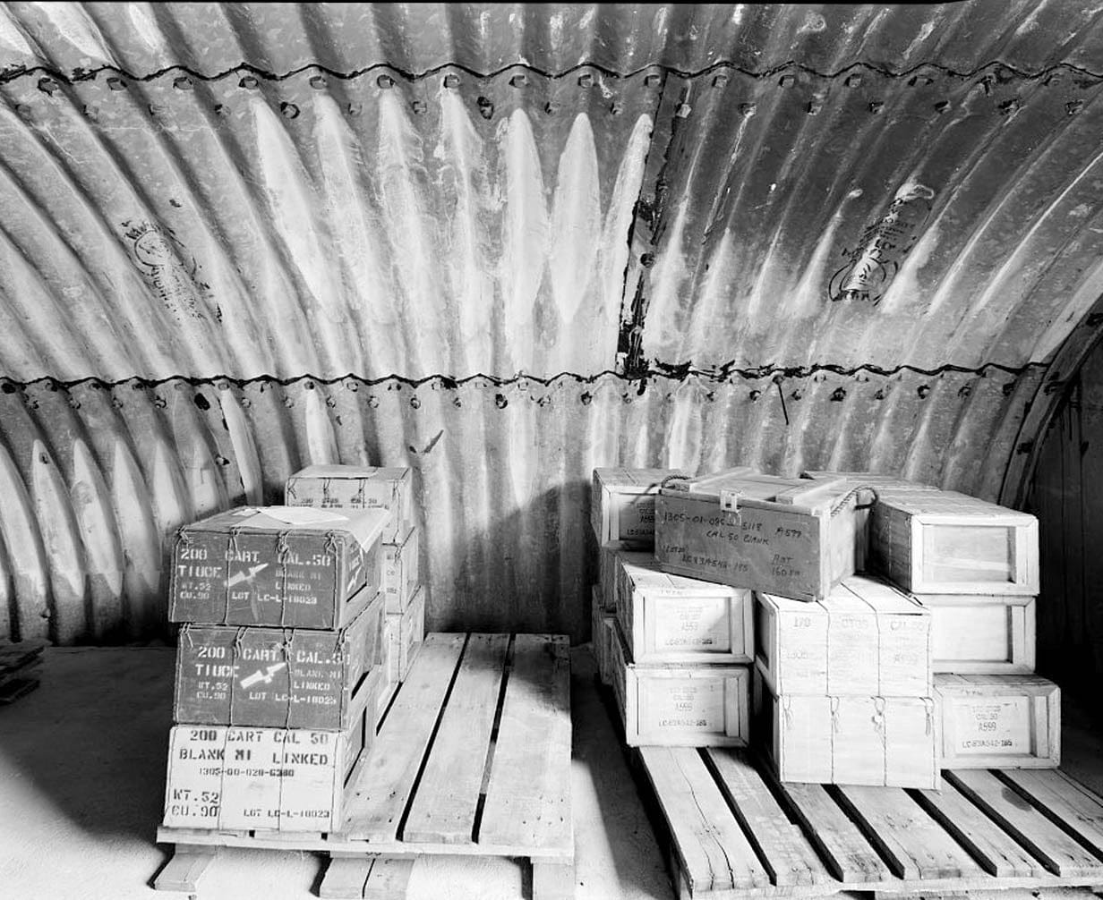 Historic Photo : Fort McClellan Ammunition Storage Area, Building No. 4408, Second Avenue (Magazine Road), Anniston, Calhoun County, AL 4 Photograph