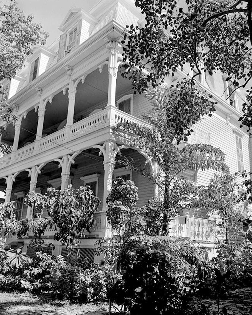 Historic Photo : Webb-Porter House, 429 Caroline Street, Key West, Monroe County, FL 3 Photograph