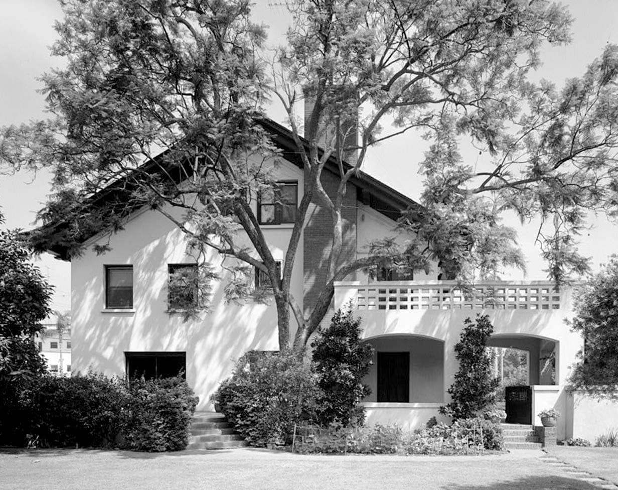 Historic Photo : Melville Klauber House, 3060 Sixth Avenue, San Diego, San Diego County, CA 2 Photograph
