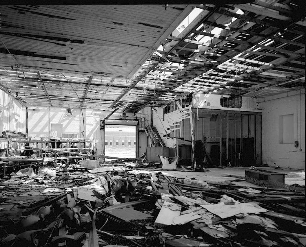 Historic Photo : U.S. Naval Air Station, Coal Shed, 499 South Avenue, Pensacola, Escambia County, FL 4 Photograph