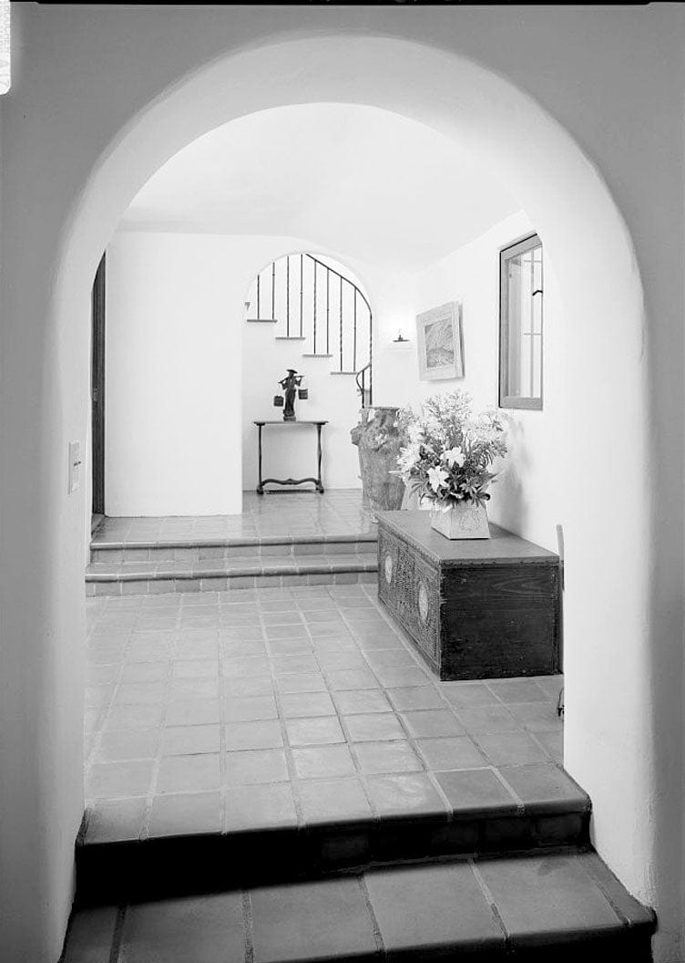 Historic Photo : Stoltzfus-Humphries House, 6855 La Valle Plateada, Rancho Santa Fe, San Diego County, CA 2 Photograph