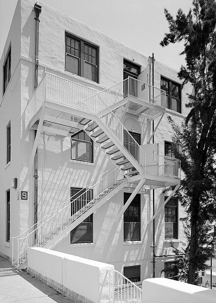 Historic Photo : U.S. Naval Hospital, Ward C, Park Boulevard, Balboa Park, San Diego, San Diego County, CA 5 Photograph