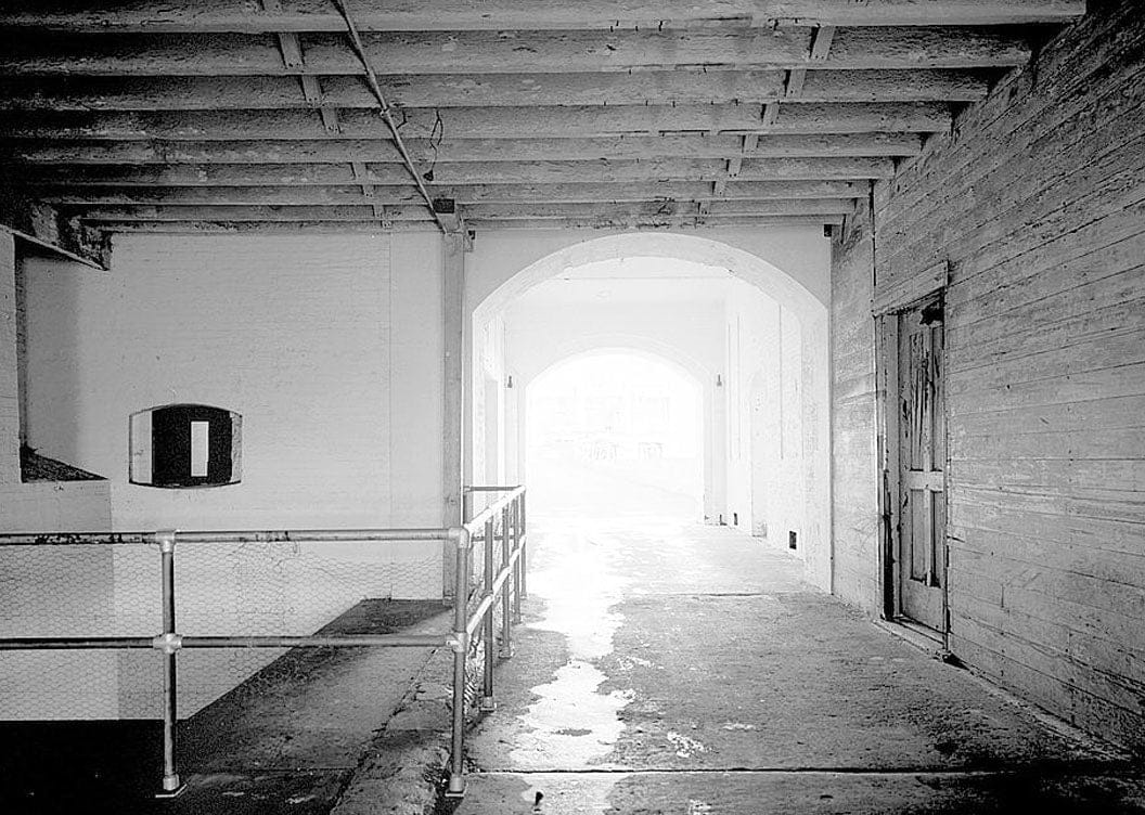 Historic Photo : Alcatraz, Sally Port, Alcatraz Island, San Francisco Bay, San Francisco, San Francisco County, CA 1 Photograph
