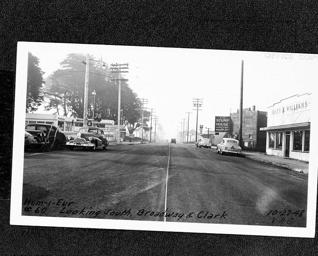 Historic Photo : Redwood National & State Parks Roads, California coast from Crescent City to Trinidad, Crescent City, Del Norte County, CA 6 Photograph