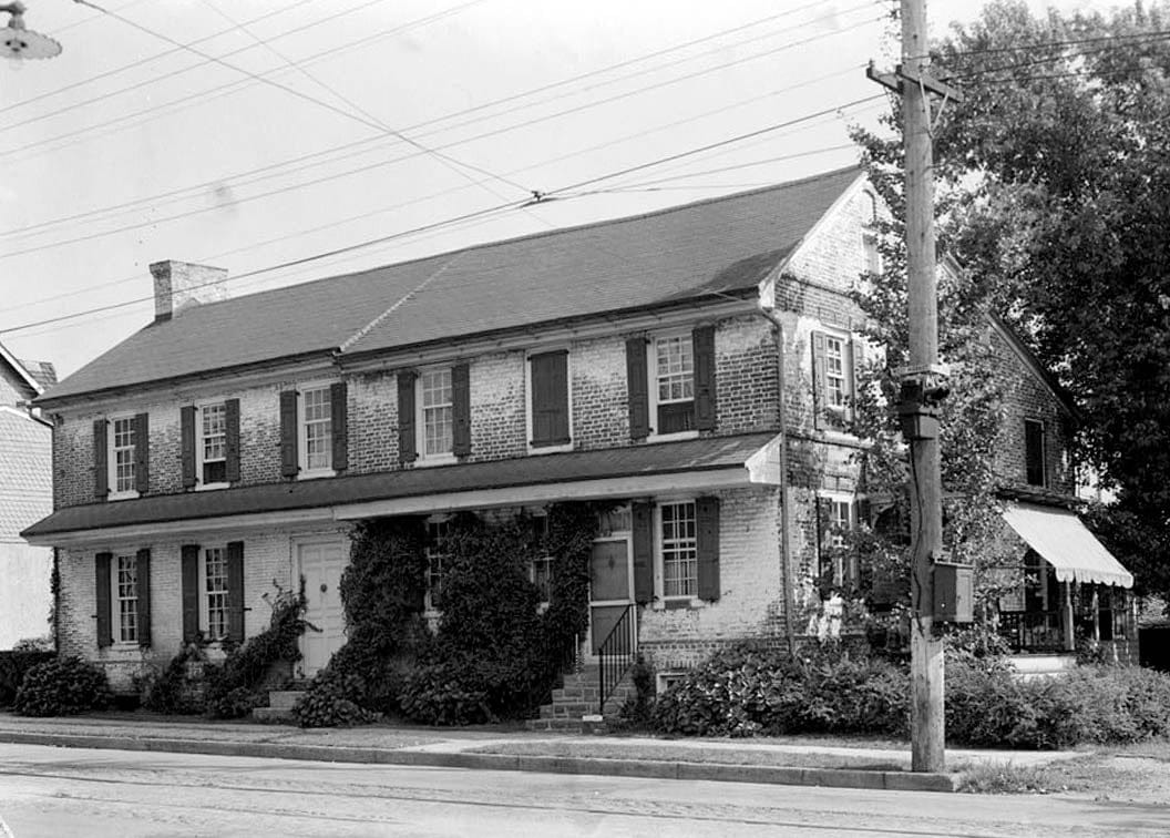 Historic Photo : Myers House, Market & Johns Streets, Newport, New Castle County, DE 1 Photograph