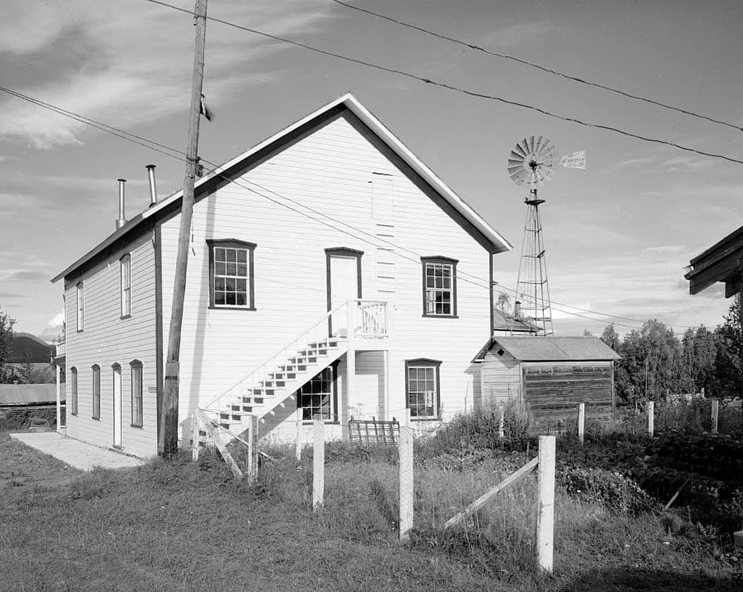 Historic Photo : Courthouse, First Avenue, Eagle, Southeast Fairbanks Census Area, AK 5 Photograph