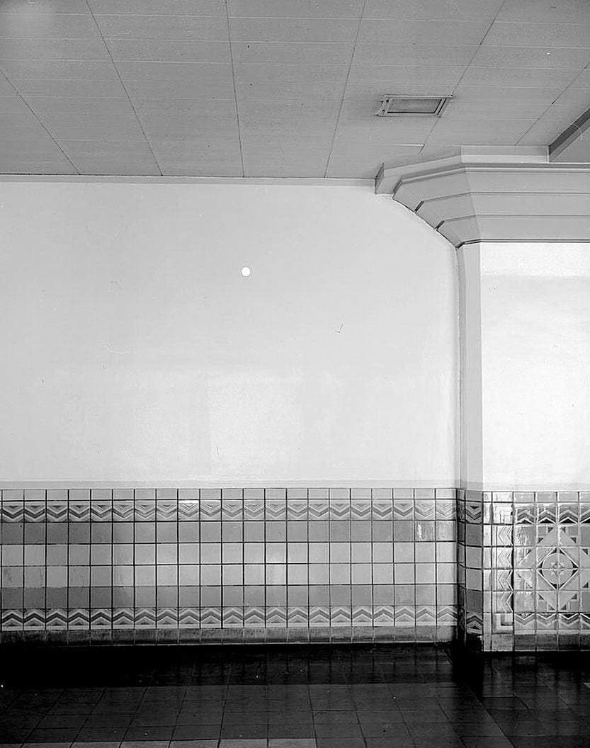 Historic Photo : Los Angeles Union Passenger Terminal, Tracks & Shed, 800 North Alameda Street, Los Angeles, Los Angeles County, CA 20 Photograph