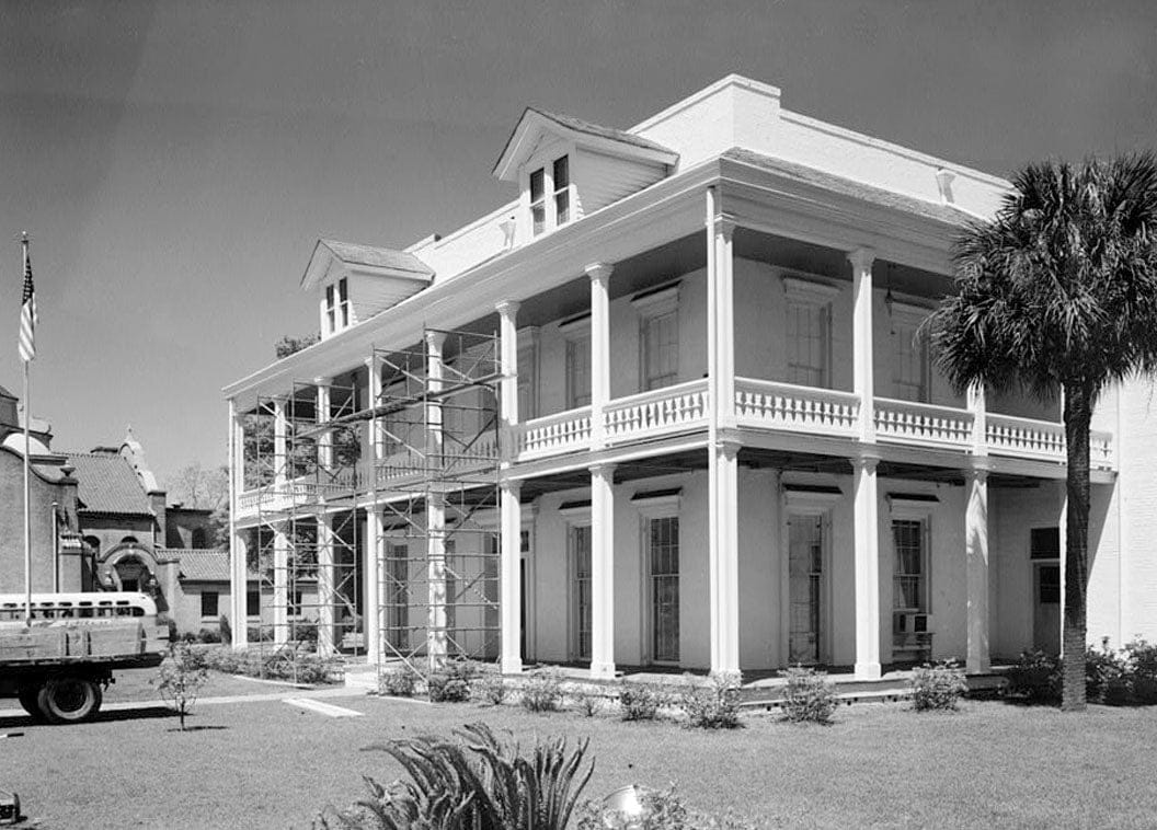 Historic Photo : Boysen-Perry House, North Palafox & East Wright Streets, Pensacola, Escambia County, FL 1 Photograph