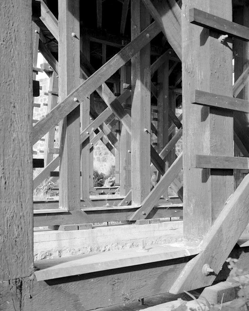 Historic Photo : Auwaiakeakua Bridge, Spanning Auwaiakekua Gulch at Mamalahoa Highway, Waikoloa, Hawaii County, HI 4 Photograph