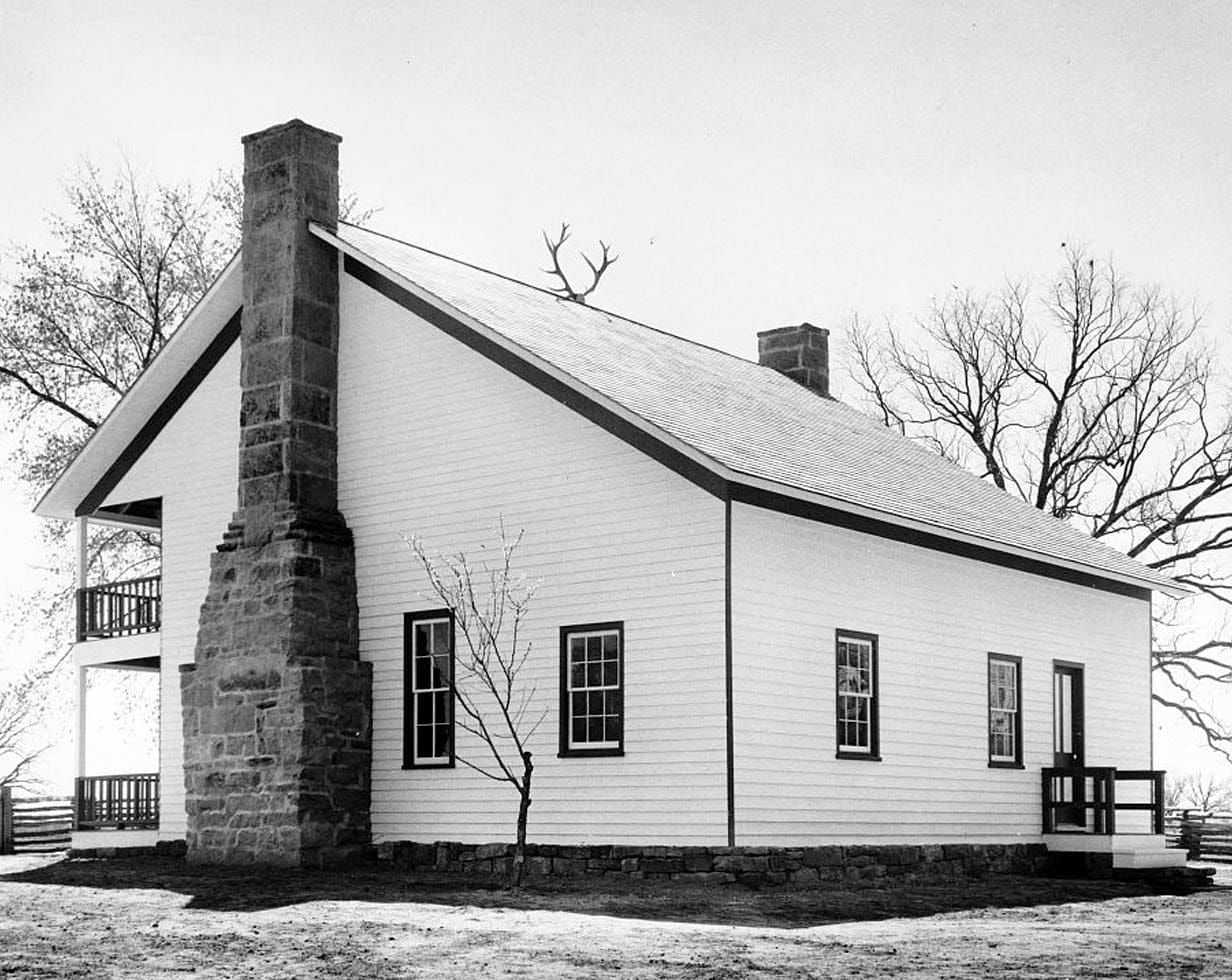 Historic Photo : Elkhorn Tavern, Telegraph Road, Pea Ridge, Benton County, AR 1 Photograph