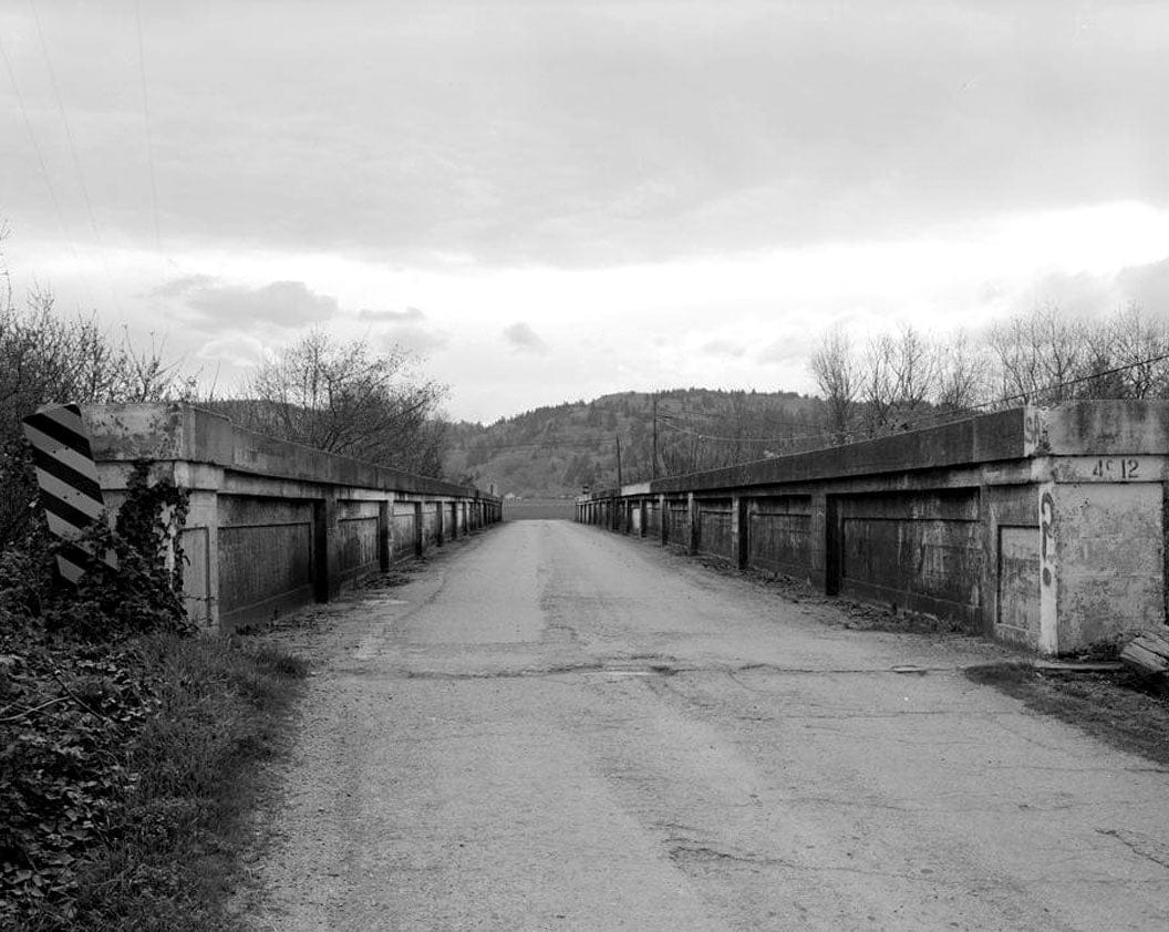 Historic Photo : Salt River Bridge, Spanning Salt River at Dillon Road, Ferndale, Humboldt County, CA 2 Photograph
