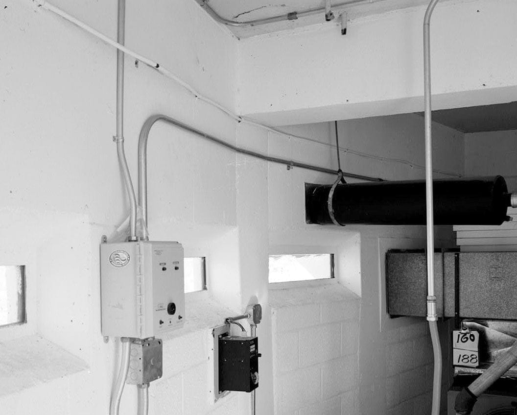 Edwards Air Force Base, South Base Sled Track, Instrumentation & Control Building, South of Sled Track, Station "50" area, Lancaster, Los Angeles County, CA 1