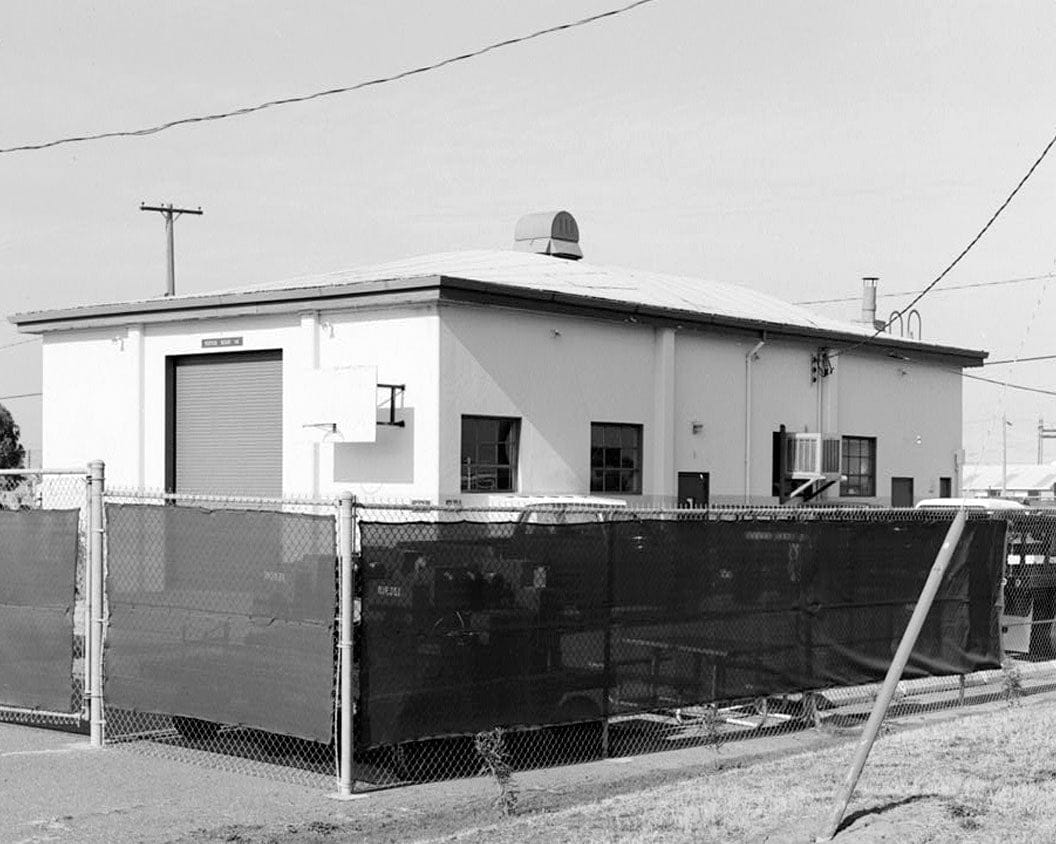 Travis Air Force Base, Central Battery Charging Building, North of W Street, Armed Forces Special Weapons Project Q Area, Fairfield, Solano County, CA 2