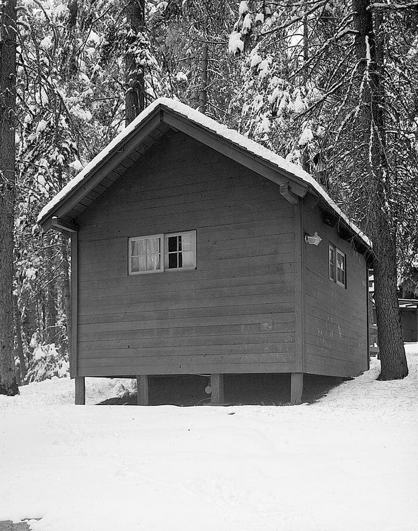 Historic Photo : Camp Kaweah Historic District, Cabin No. 53, Three Rivers, Tulare County, CA 1 Photograph